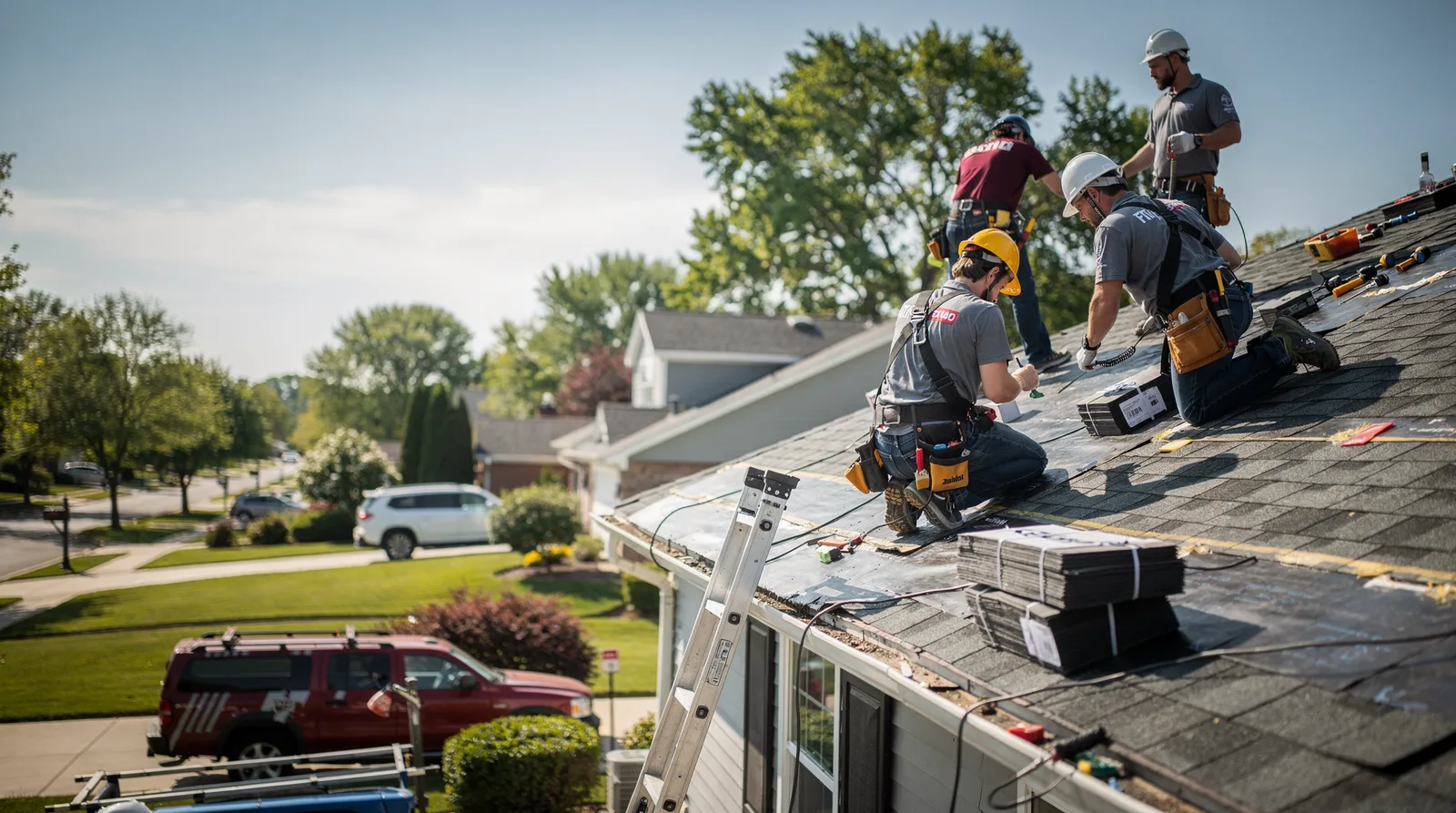 Roof Repair in Indianola, IL around you